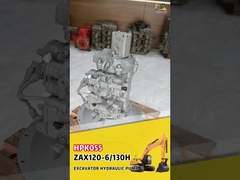 محفر أجزاء الحبل مضخة هيدروليكية لـ هيتاشي ZAX120-6 مضخة هيدروليكية رئيسية 130H HPK055