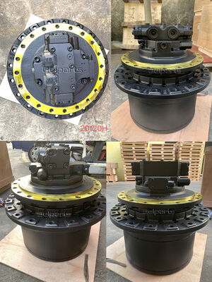 SK220-4 محرك نهائي SK220 SK220LC لقطع غيار حفارات Kobelco LQ15V00004F1 مجموعة محرك السفر