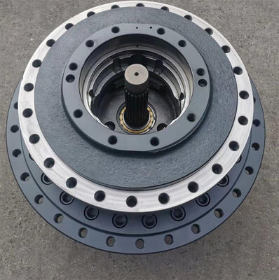 R450LC-7 تخفيض السفر لقطع غيار حفارات هيونداي 39QB-42100 علبة تروس مخفض المشي OEM