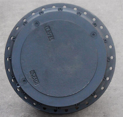 R450LC-7 تخفيض السفر لقطع غيار حفارات هيونداي 39QB-42100 علبة تروس مخفض المشي OEM