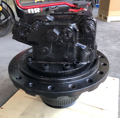 محرك السفر EX200-2 لقطع غيار حفارات Hitachi HMGF033CA 9101523 محرك طاقة المشي OEM بعد البيع