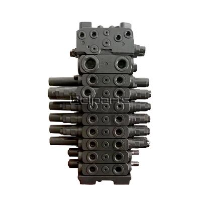 EX55 ZX60 4310051 4348186 4668463 مجموعة صمام التحكم الرئيسي الهيدروليكي لأجزاء الحفارات الصغيرة هيتاشي DPK-T04-6P2G-AB