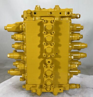 PC200-6 صمام التحكم الرئيسي الهيدروليكي Assy للجزء الاحتياطي Komatsu الحفر 72-347-13502 صمام التحكم الرئيسي OEMtrol صمام بعد السوق