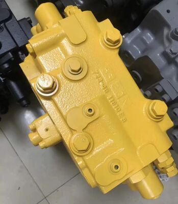 PC300-6 PC400-6 صمام التحكم الرئيسي الهيدروليكي Assy للقطار الحفار قطع الغيار 723-47-16103 723-47-16102 723-47-16101 صمام التحكم الرئيسي