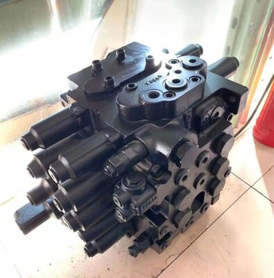 SK200-6E صمام التحكم الرئيسي الهيدروليكي Assy لقطع الغيار Kobelco Excavator YN30V00079F1 YN30V00079F2 KMX15YD YN30V00025F1 صمام التحكم الرئيسي OEM