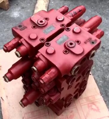 SK130 SK135 SK140-8 صمام التحكم الهيدروليكي Assy لـ Kobelco قطاع قطع غيار الحفارات الموزع