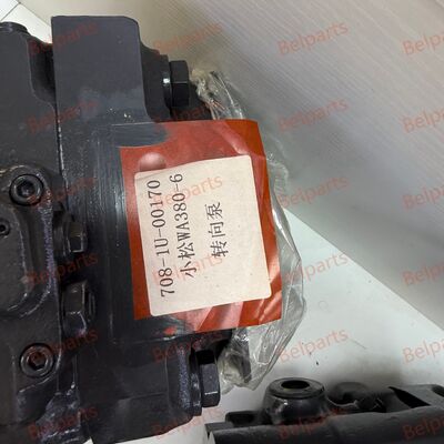 WA380‐6 708‐1U‐00170 مضخة التوجيه الهيدروليكية لأجزاء احتياطية لجهاز تحميل العجلات