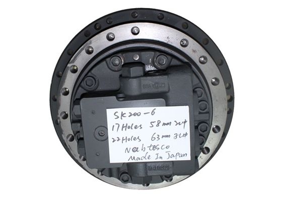 SK200-6 جهاز السفر Final Drive Assy ، SK200-6 محرك السفر لحفارة Kobelco