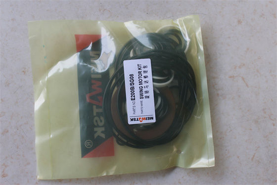 Belparts Spare Parts E200B SG08 Swing Motor Swivel Motor مجموعة ختم هيدروليكي للحفارة الزاحفة